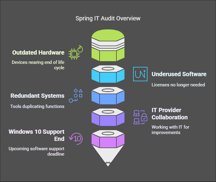 image describing conducting a IT Audit